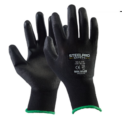 Guantes Steelpro Multiflex Nylon PU