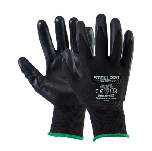 Guantes Steelpro Multiflex Nitrilo Foam